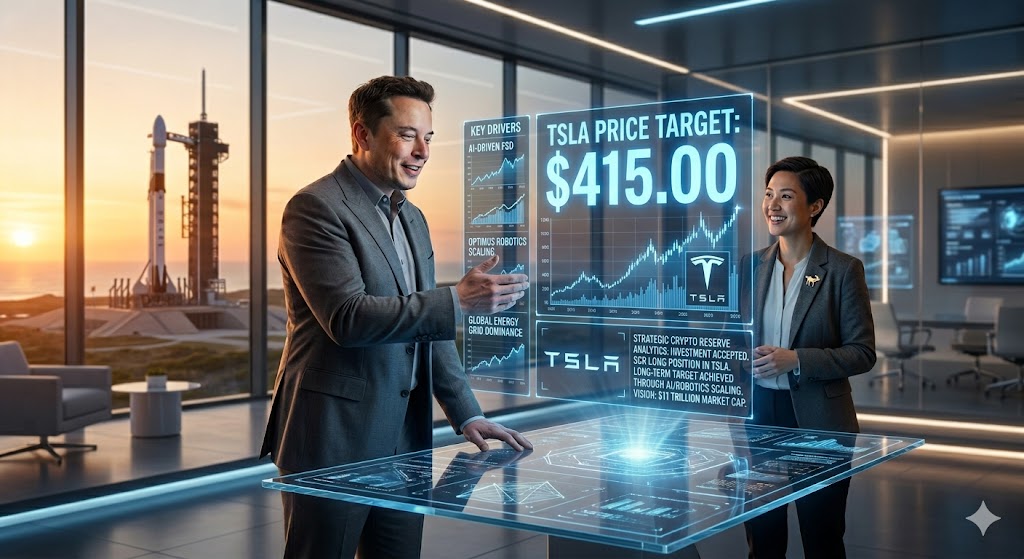 Tesla Stock $415 Price Target
